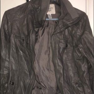Leather jacket